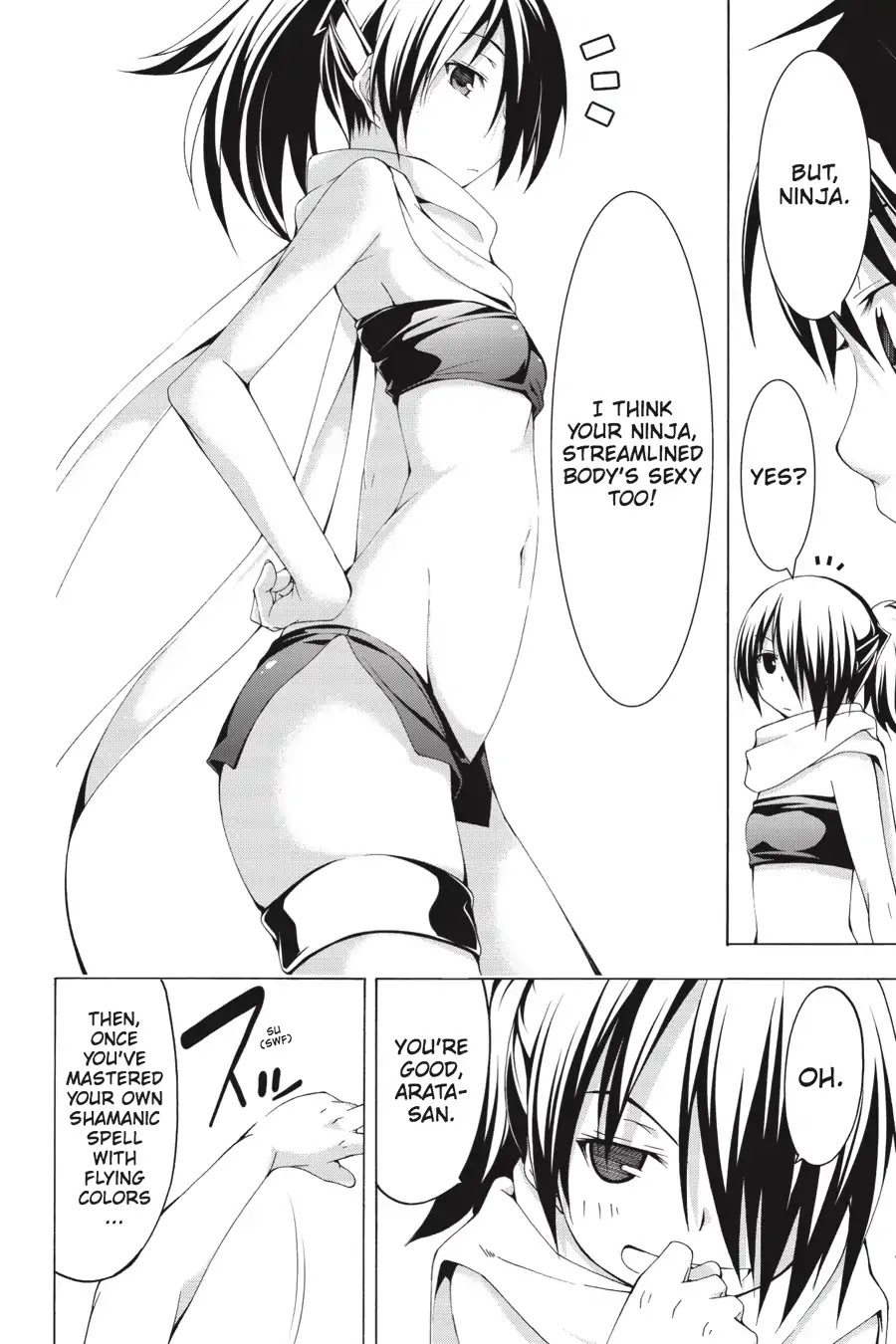 Trinity Seven: 7-Nin no Mahoutsukai Chapter 66.8 page 8 - Vol 15.5 Theme 4: Shamanic Training & Shinobi Girl