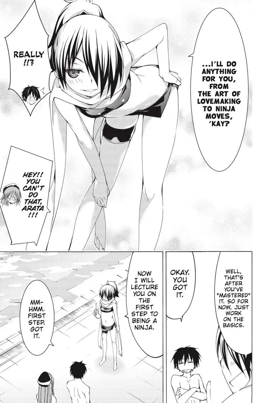 Trinity Seven: 7-Nin no Mahoutsukai Chapter 66.8 page 9 - Vol 15.5 Theme 4: Shamanic Training & Shinobi Girl
