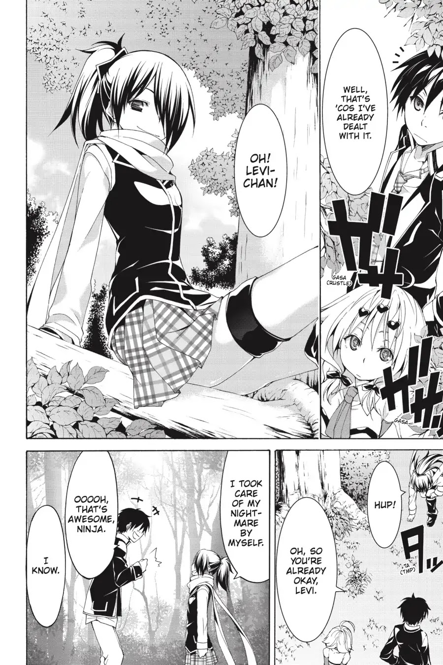 Trinity Seven: 7-Nin no Mahoutsukai Chapter 66.9 page 12 - Vol 15.5 Theme 5: Dream Buster & Avaritia World