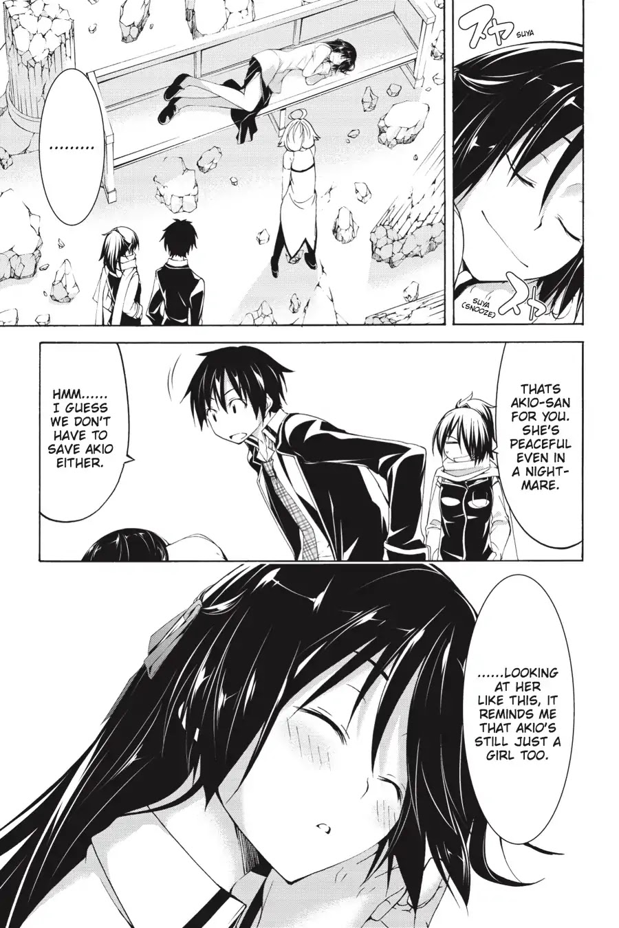 Trinity Seven: 7-Nin no Mahoutsukai Chapter 66.9 page 15 - Vol 15.5 Theme 5: Dream Buster & Avaritia World