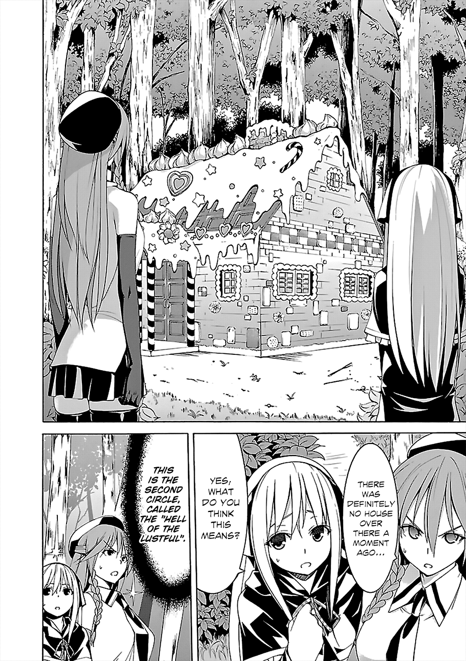 Trinity Seven: 7-Nin no Mahoutsukai Chapter 66 page 22 - Chapter 66: Full Burst and Waterside
