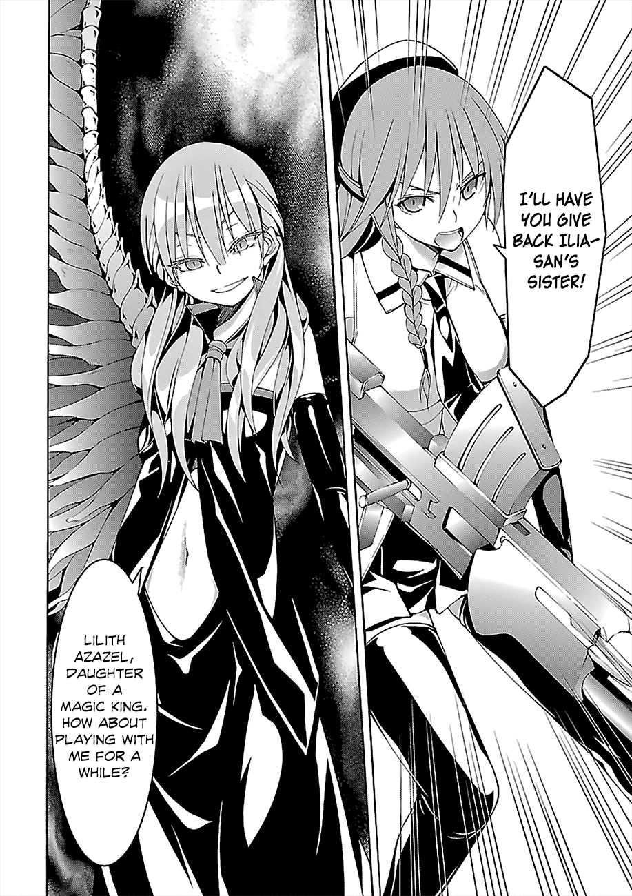 Trinity Seven: 7-Nin no Mahoutsukai Chapter 66 page 33 - Chapter 66: Full Burst and Waterside