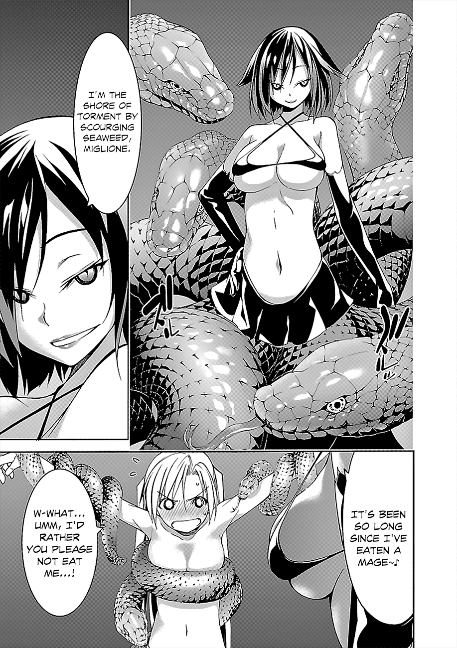 Trinity Seven: 7-Nin no Mahoutsukai Chapter 66 page 4 - Chapter 66: Full Burst and Waterside