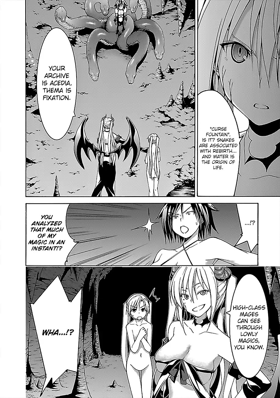 Trinity Seven: 7-Nin no Mahoutsukai Chapter 67 page 12 - Chapter 67: Acedia Slave and Observer