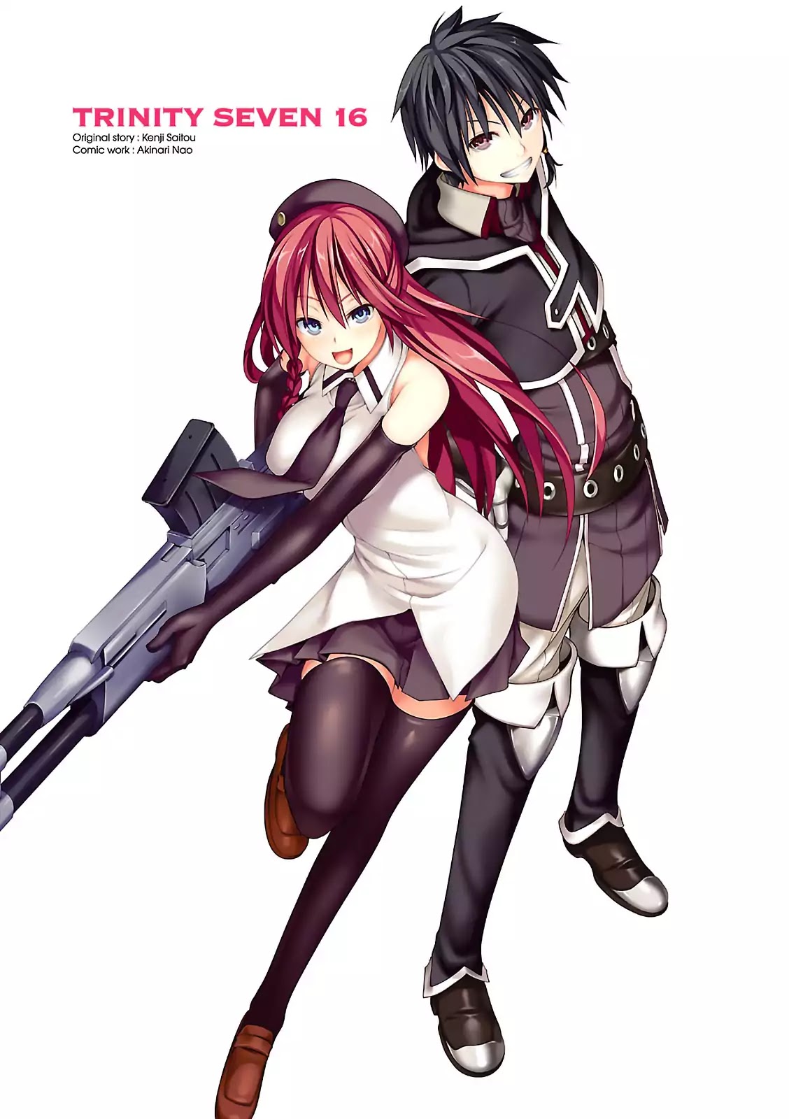 Trinity Seven: 7-Nin no Mahoutsukai Chapter 67 page 3 - Chapter 67: Acedia Slave and Observer