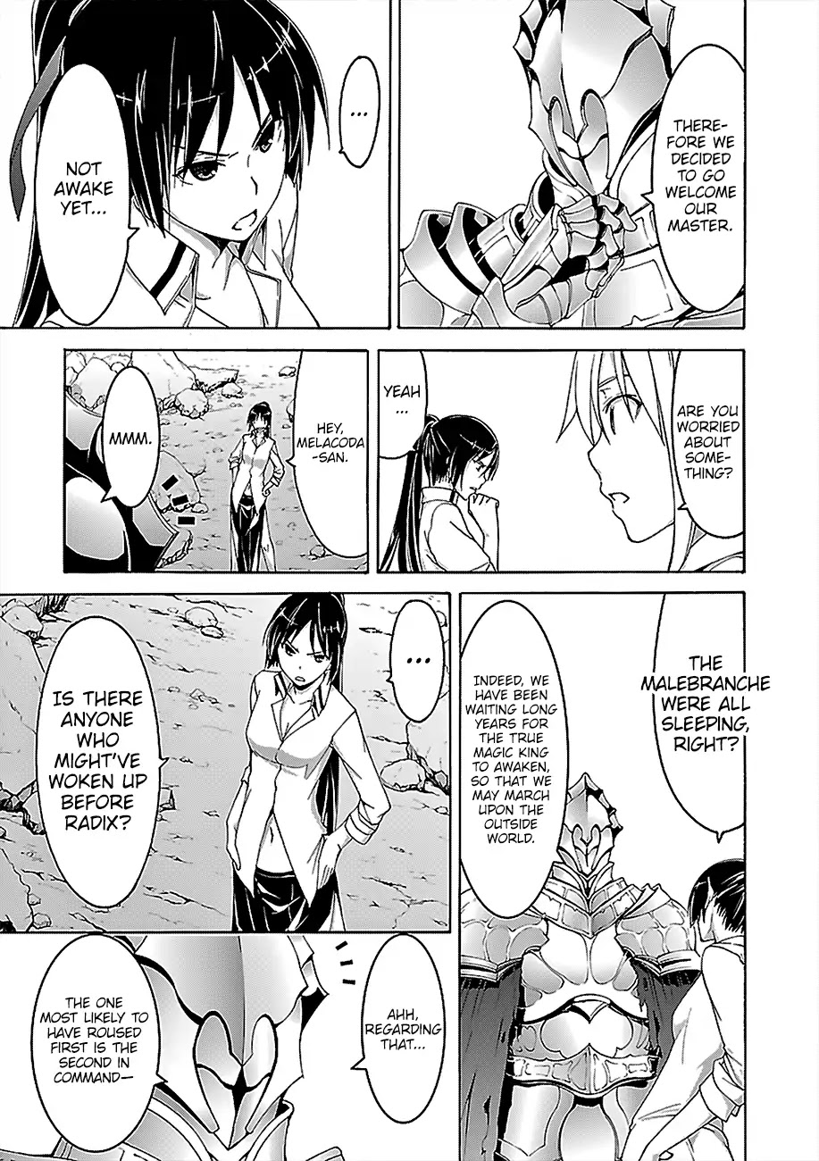 Trinity Seven: 7-Nin no Mahoutsukai Chapter 68 page 22 - Chapter 68: High-Level Girl and Dark General