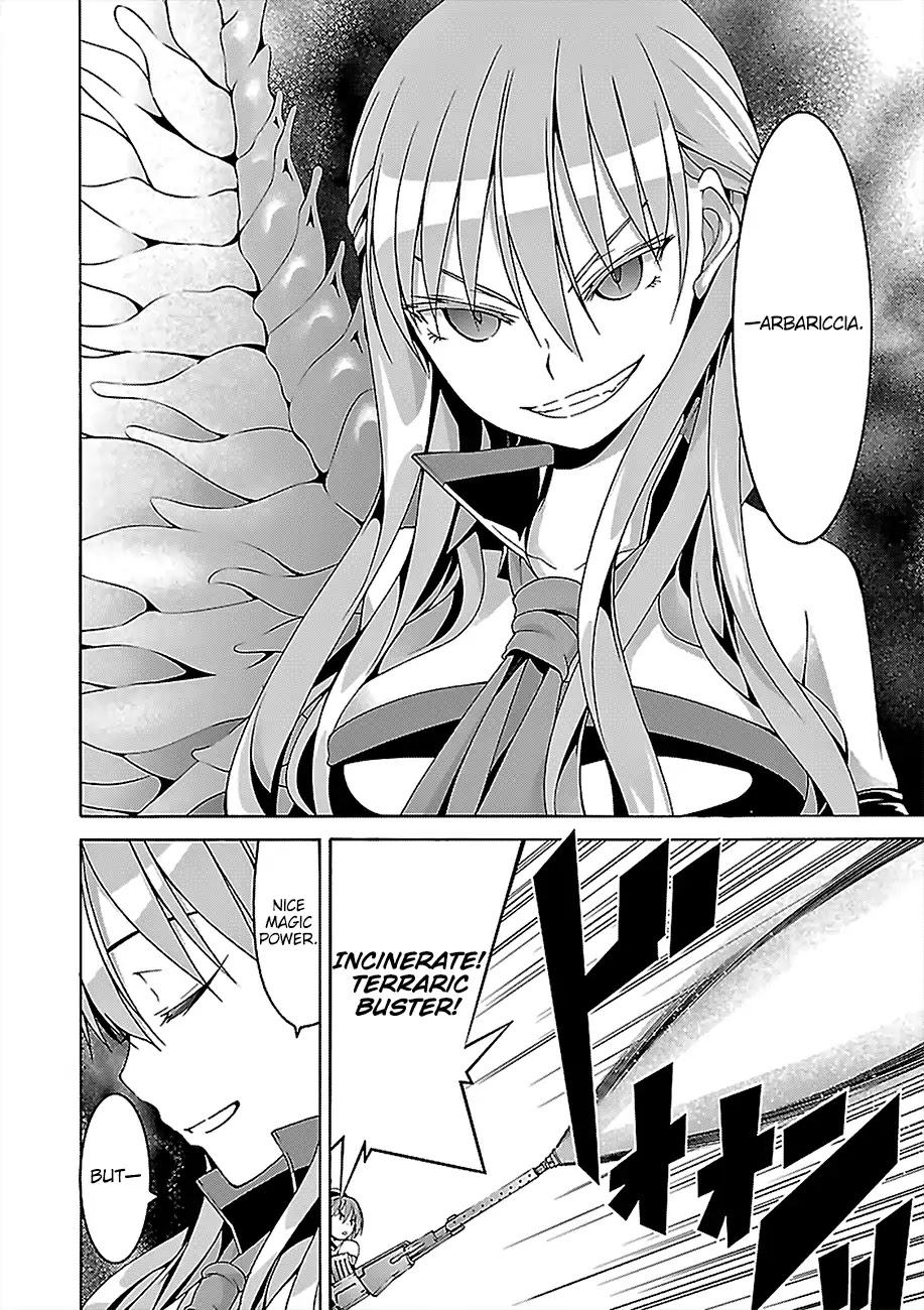 Trinity Seven: 7-Nin no Mahoutsukai Chapter 68 page 23 - Chapter 68: High-Level Girl and Dark General