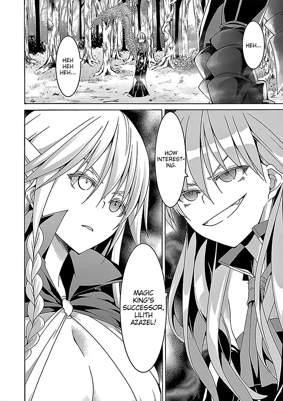 Trinity Seven: 7-Nin no Mahoutsukai Chapter 68 page 33 - Chapter 68: High-Level Girl and Dark General