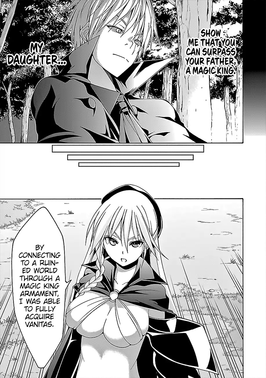 Trinity Seven: 7-Nin no Mahoutsukai Chapter 69 page 12 - Chapter 69: Void User and Witch’s Return