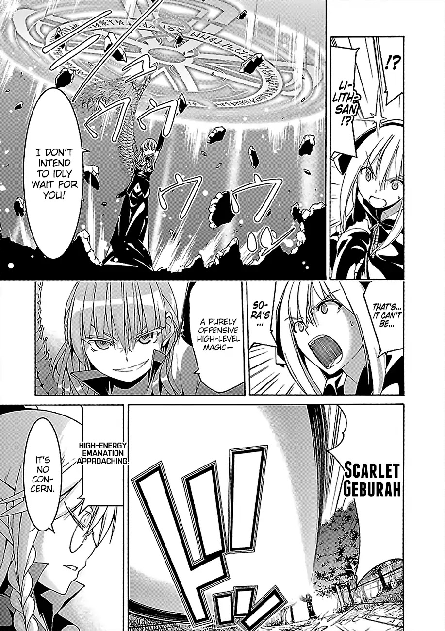 Trinity Seven: 7-Nin no Mahoutsukai Chapter 69 page 17 - Chapter 69: Void User and Witch’s Return