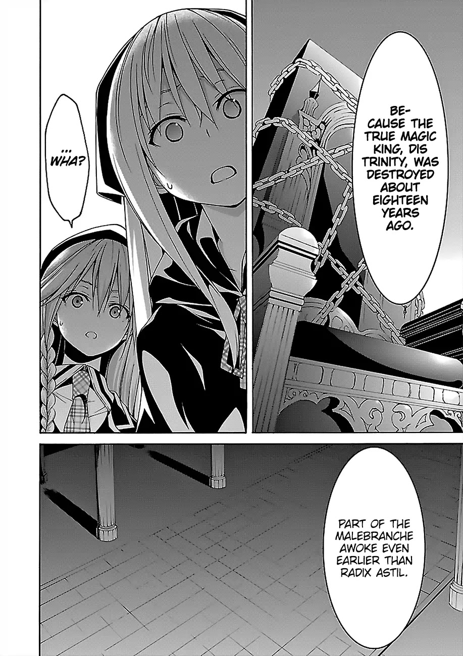Trinity Seven: 7-Nin no Mahoutsukai Chapter 69 page 31 - Chapter 69: Void User and Witch’s Return