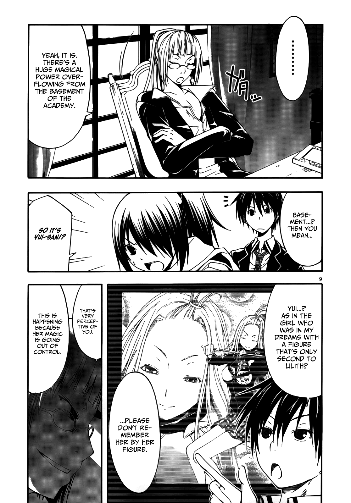 Trinity Seven: 7-Nin no Mahoutsukai Chapter 7 page 12 - Chapter 7: Labyrinth & Ninja