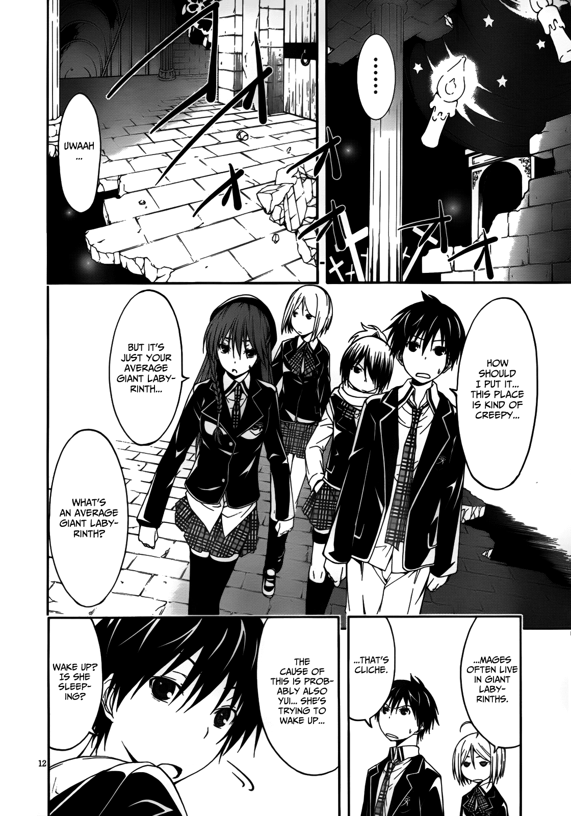 Trinity Seven: 7-Nin no Mahoutsukai Chapter 7 page 15 - Chapter 7: Labyrinth & Ninja