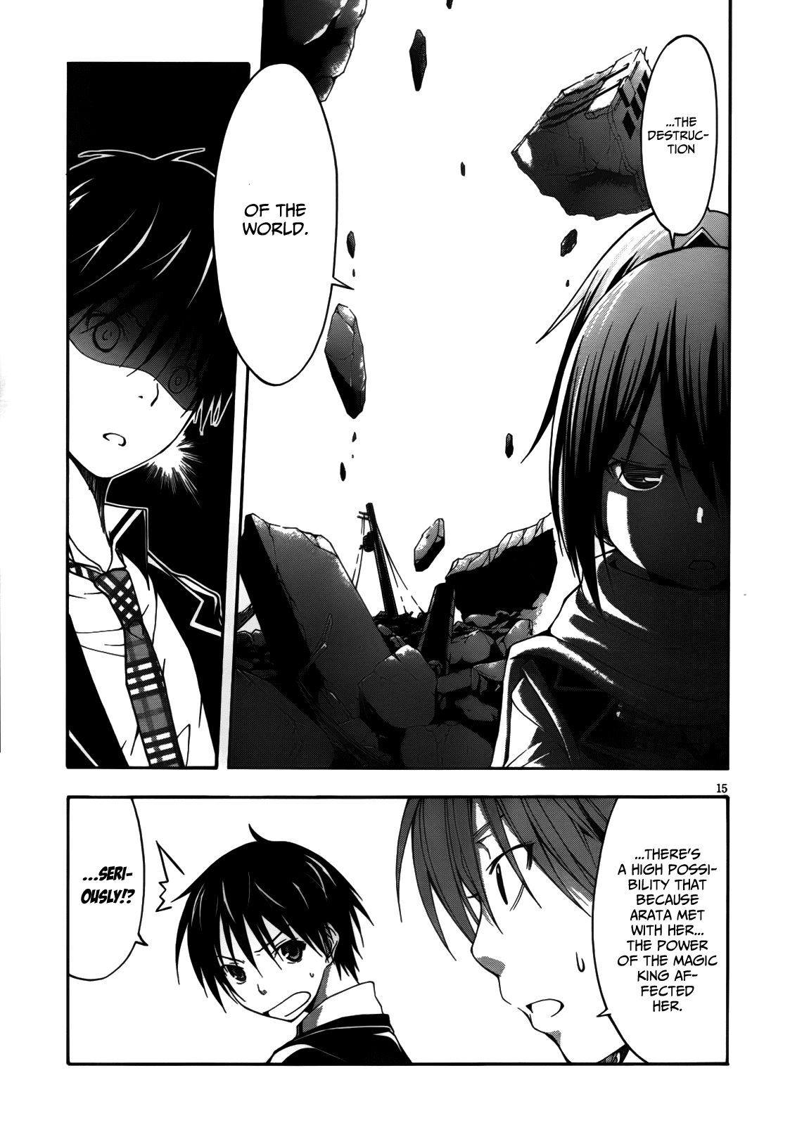 Trinity Seven: 7-Nin no Mahoutsukai Chapter 7 page 18 - Chapter 7: Labyrinth & Ninja