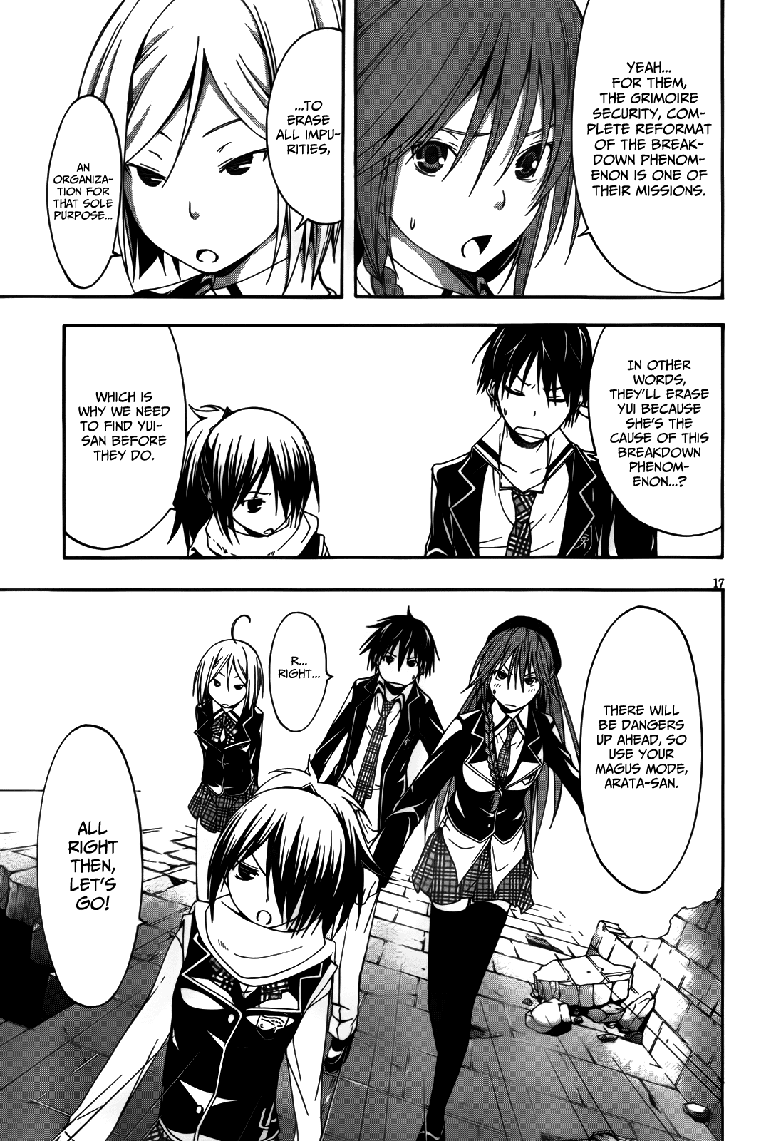 Trinity Seven: 7-Nin no Mahoutsukai Chapter 7 page 20 - Chapter 7: Labyrinth & Ninja
