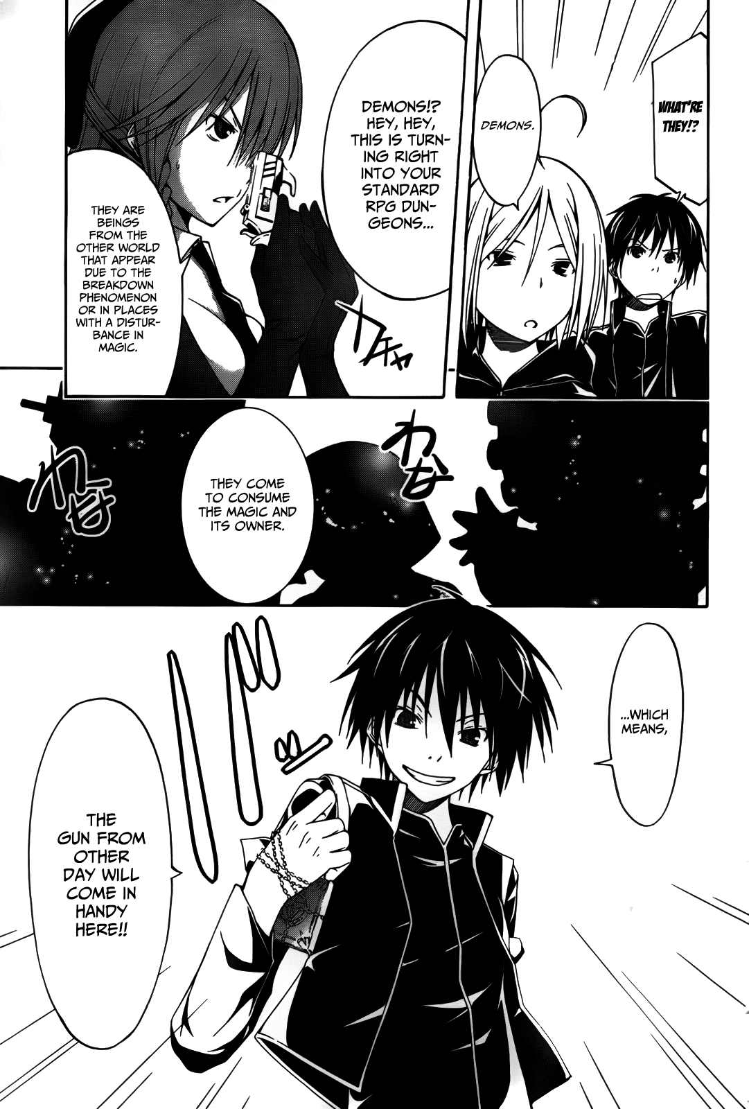 Trinity Seven: 7-Nin no Mahoutsukai Chapter 7 page 22 - Chapter 7: Labyrinth & Ninja