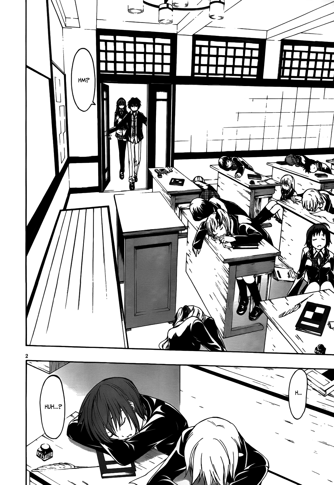 Trinity Seven: 7-Nin no Mahoutsukai Chapter 7 page 5 - Chapter 7: Labyrinth & Ninja