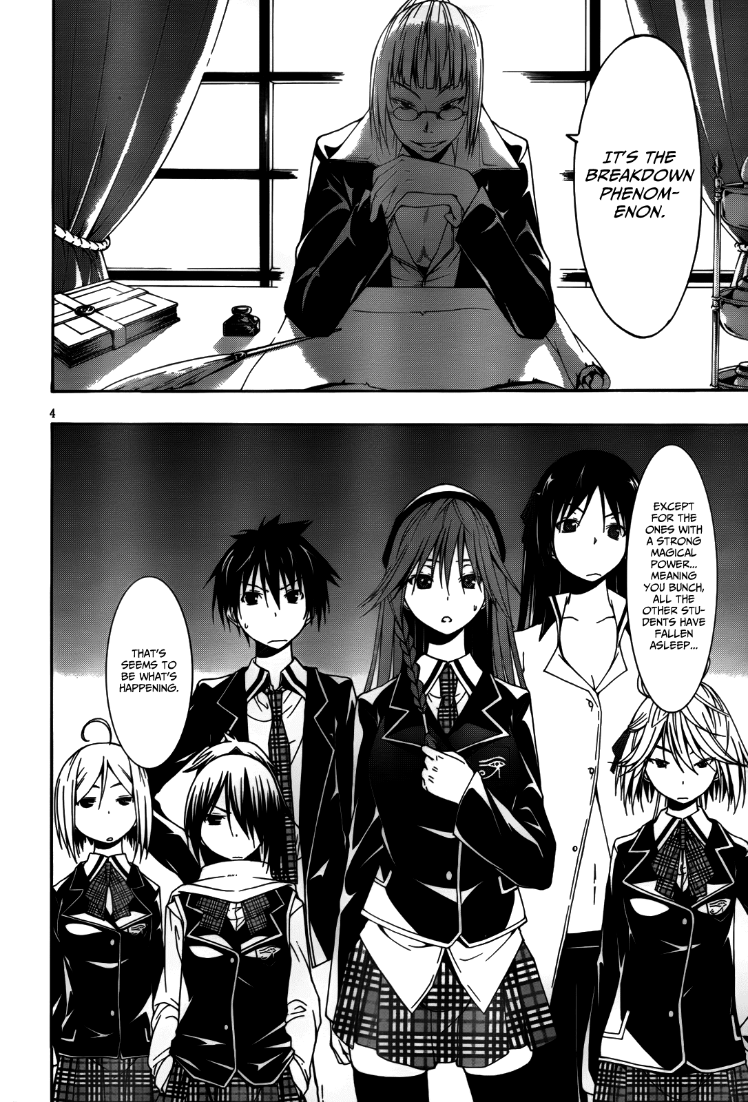 Trinity Seven: 7-Nin no Mahoutsukai Chapter 7 page 7 - Chapter 7: Labyrinth & Ninja