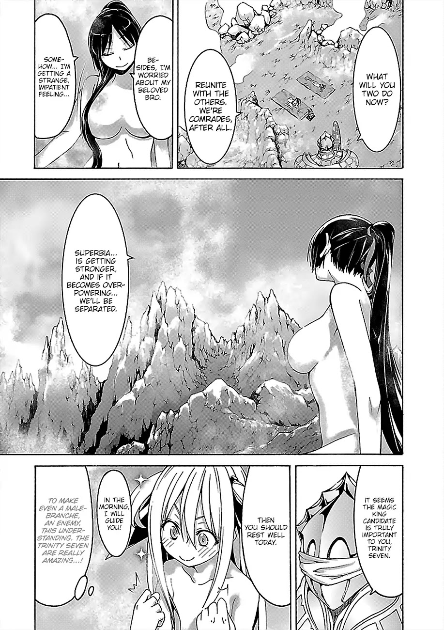 Trinity Seven: 7-Nin no Mahoutsukai Chapter 70 page 14 - Chapter 70: Hell Bathtime and Demon Talk