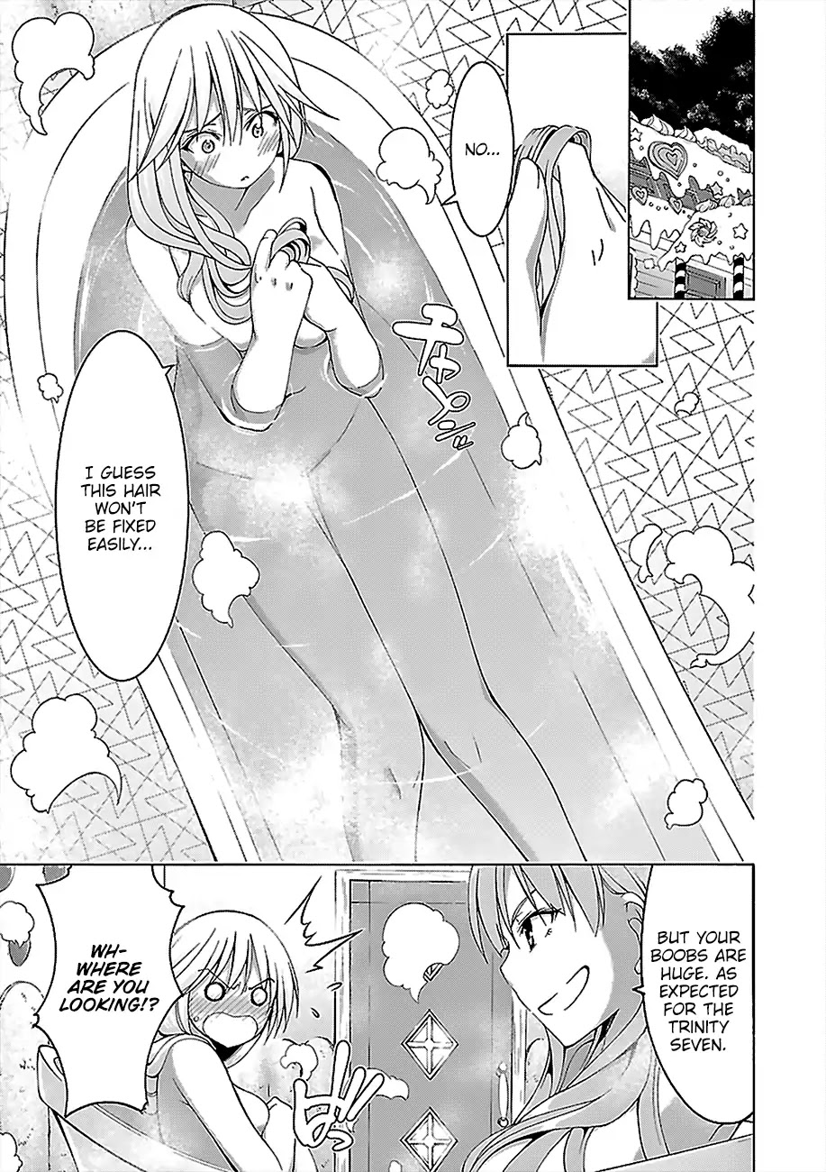 Trinity Seven: 7-Nin no Mahoutsukai Chapter 70 page 8 - Chapter 70: Hell Bathtime and Demon Talk