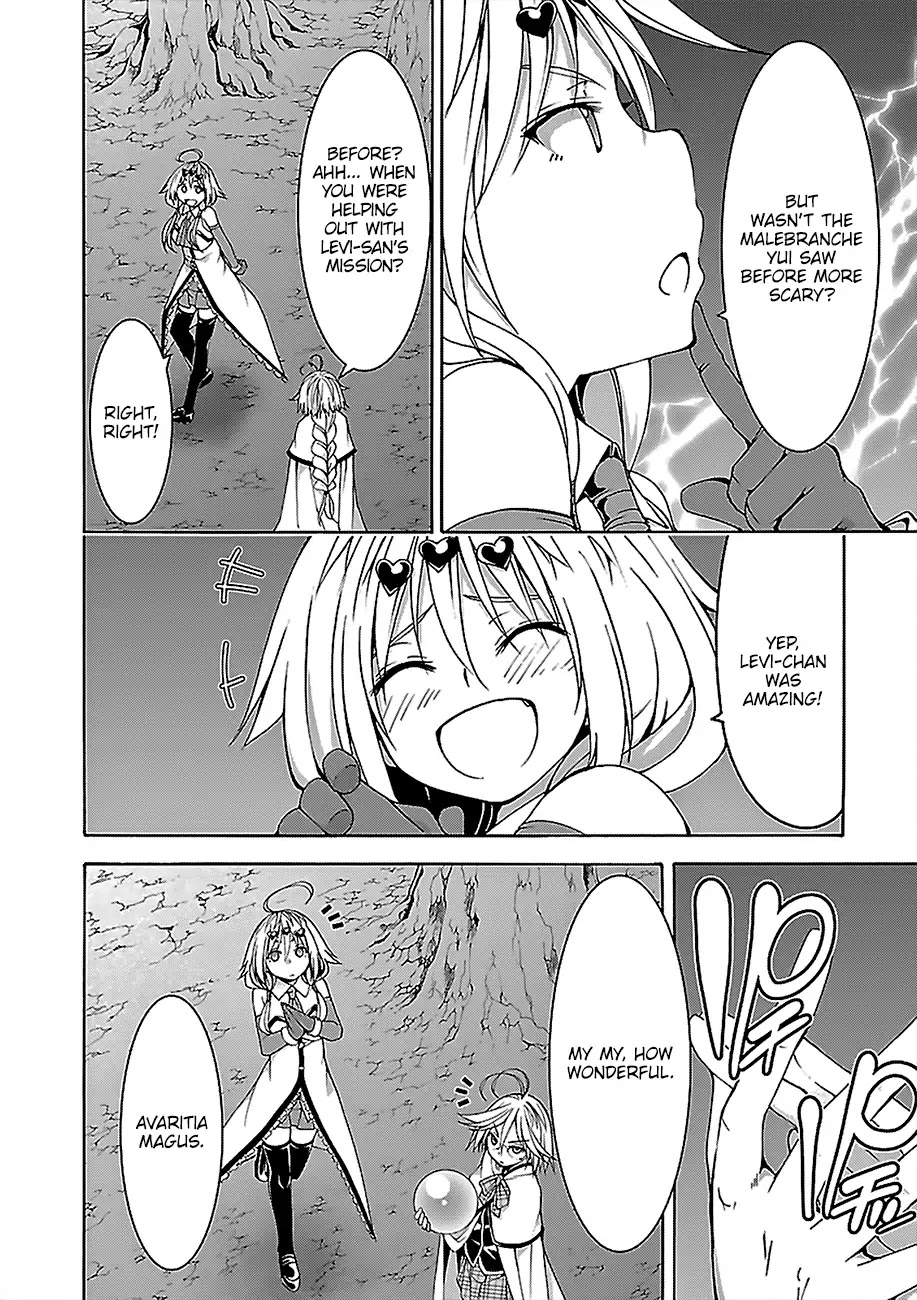 Trinity Seven: 7-Nin no Mahoutsukai Chapter 71 page 10 - Chapter 71: Anticross Eye and Secret Tag