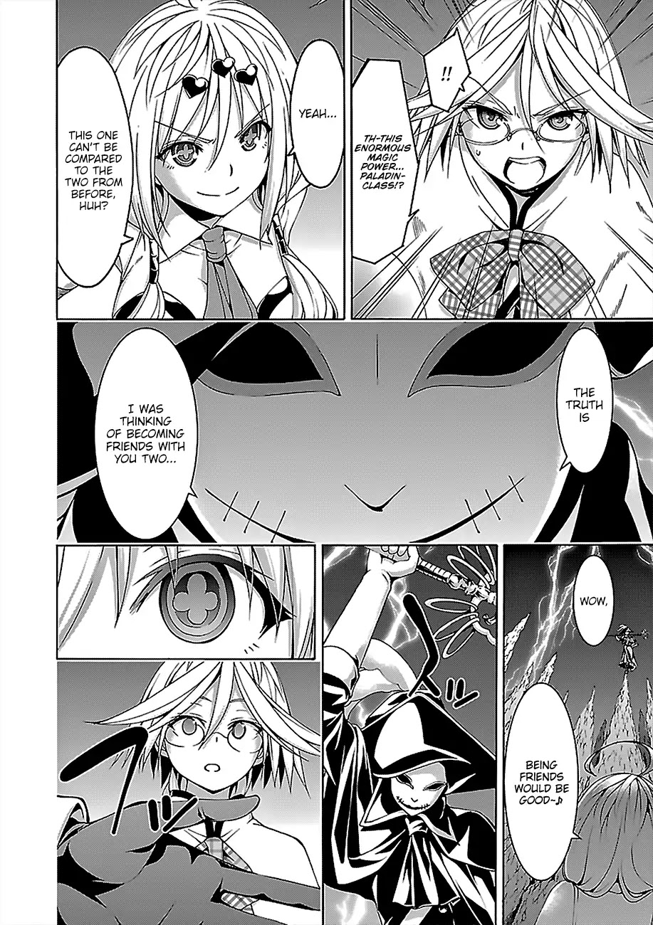 Trinity Seven: 7-Nin no Mahoutsukai Chapter 71 page 12 - Chapter 71: Anticross Eye and Secret Tag