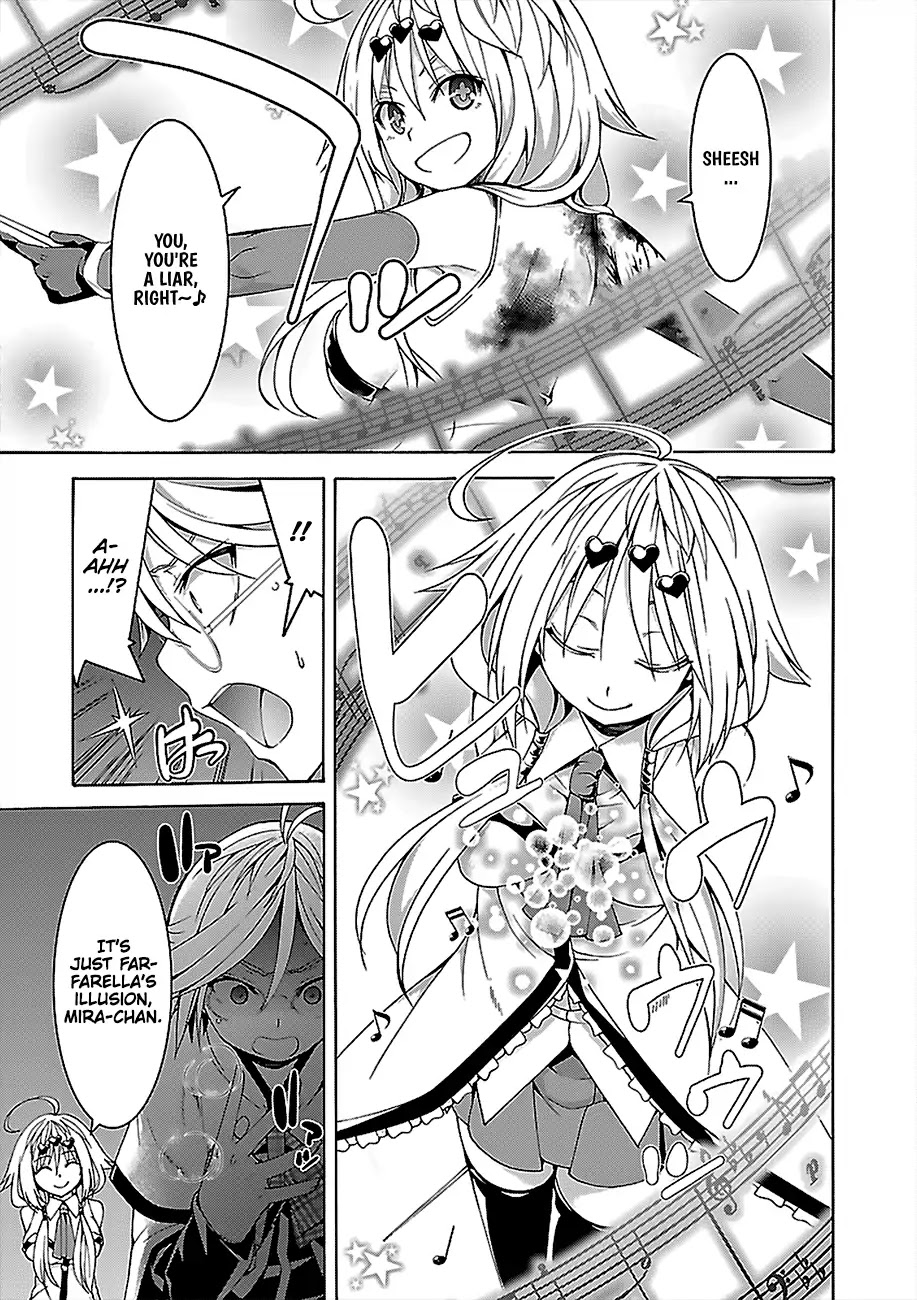 Trinity Seven: 7-Nin no Mahoutsukai Chapter 71 page 19 - Chapter 71: Anticross Eye and Secret Tag