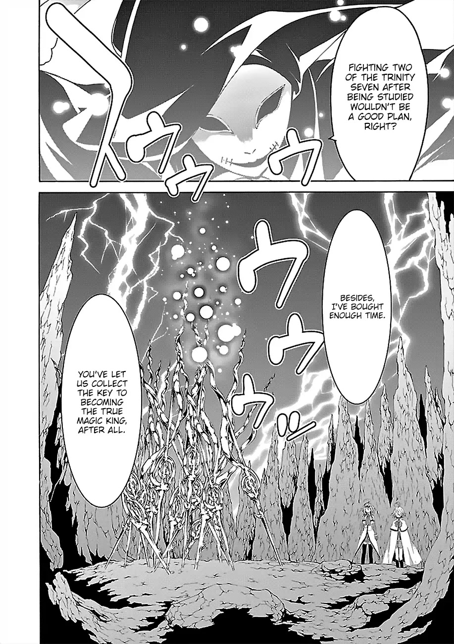 Trinity Seven: 7-Nin no Mahoutsukai Chapter 71 page 22 - Chapter 71: Anticross Eye and Secret Tag