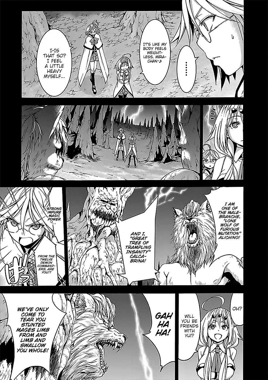 Trinity Seven: 7-Nin no Mahoutsukai Chapter 71 page 6 - Chapter 71: Anticross Eye and Secret Tag
