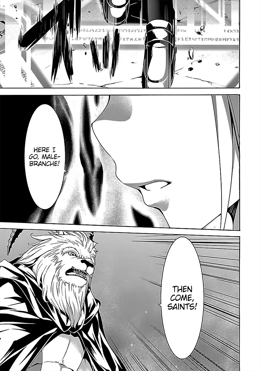 Trinity Seven: 7-Nin no Mahoutsukai Chapter 73 page 22 - Chapter 73: Seventh City And Holy Decision