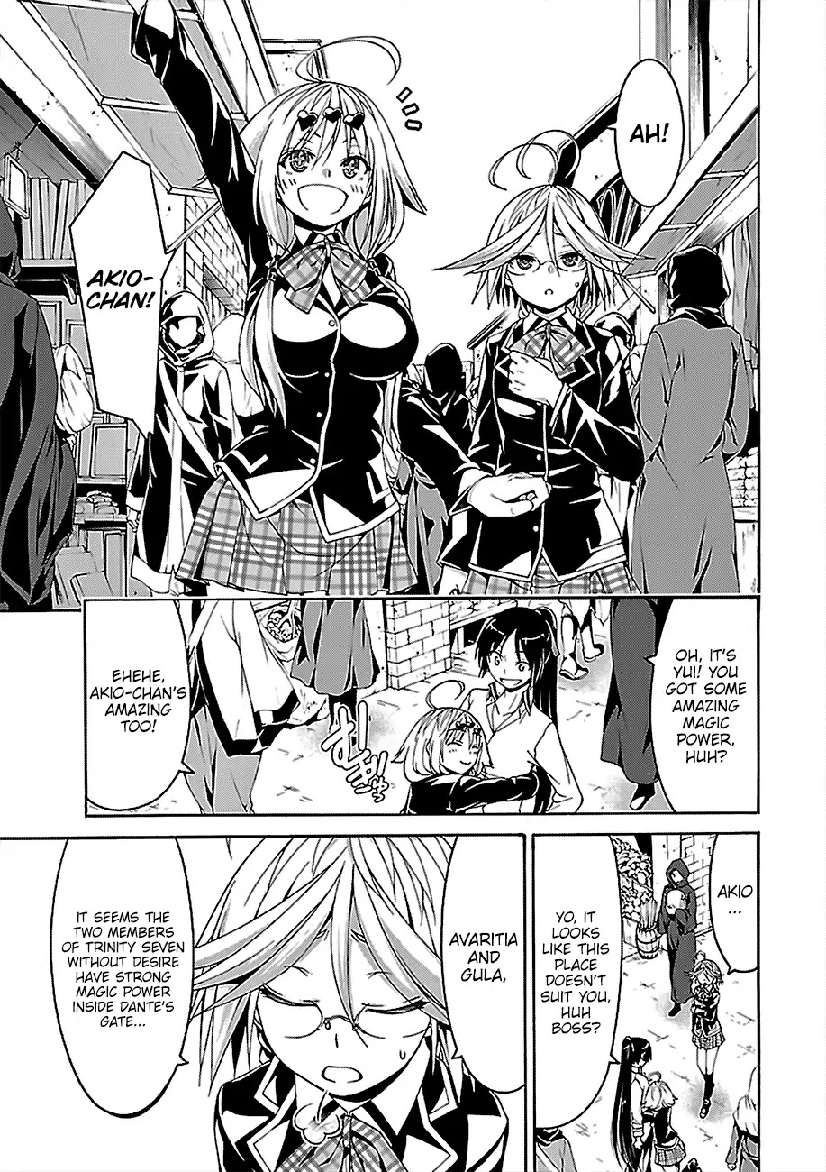 Trinity Seven: 7-Nin no Mahoutsukai Chapter 73 page 4 - Chapter 73: Seventh City And Holy Decision
