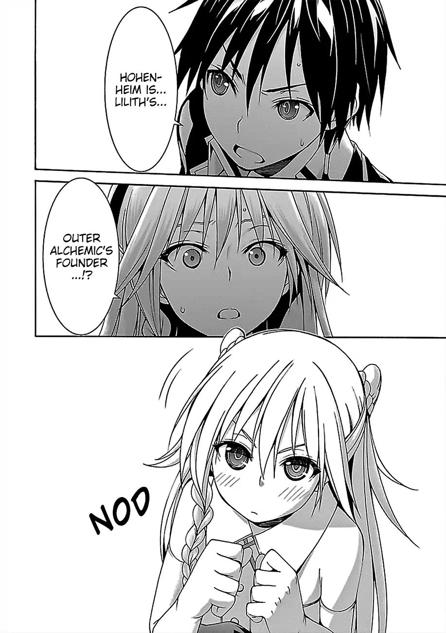 Trinity Seven: 7-Nin no Mahoutsukai Chapter 74 page 33 - Chapter 74: Lost Magus And Alchemic Daughter