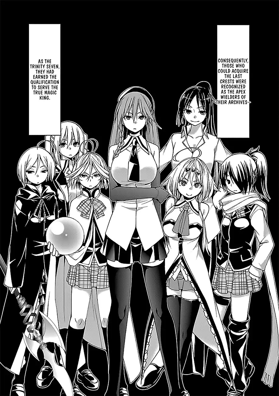 Trinity Seven: 7-Nin no Mahoutsukai Chapter 74 page 4 - Chapter 74: Lost Magus And Alchemic Daughter