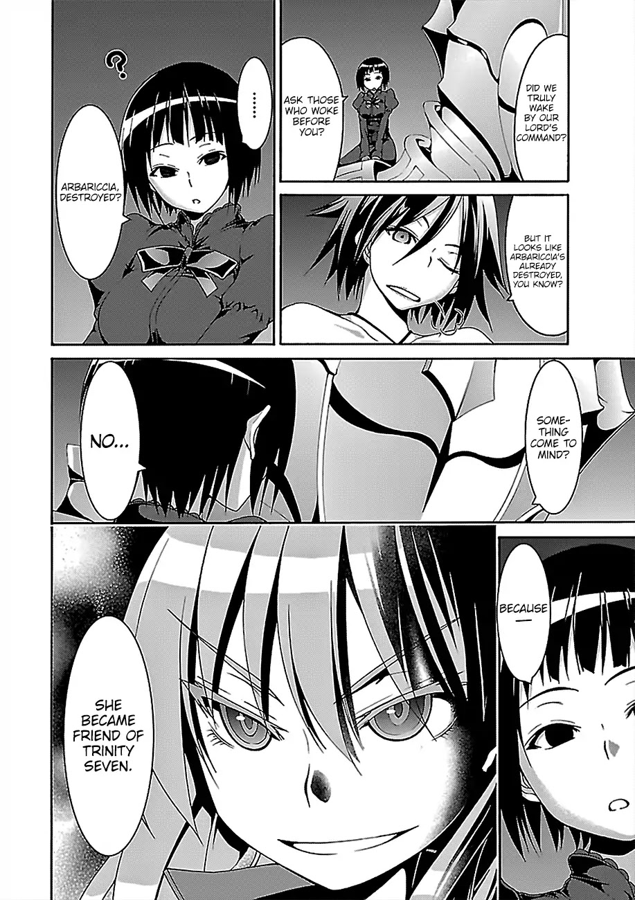 Trinity Seven: 7-Nin no Mahoutsukai Chapter 75 page 21 - Chapter 75: Assault/Attack And Disclosure