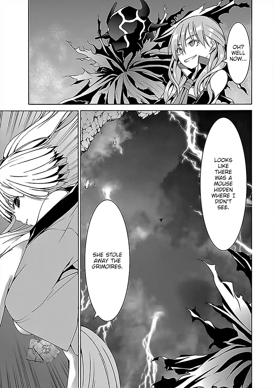 Trinity Seven: 7-Nin no Mahoutsukai Chapter 76 page 16 - Chapter 76: Plotter and Detector