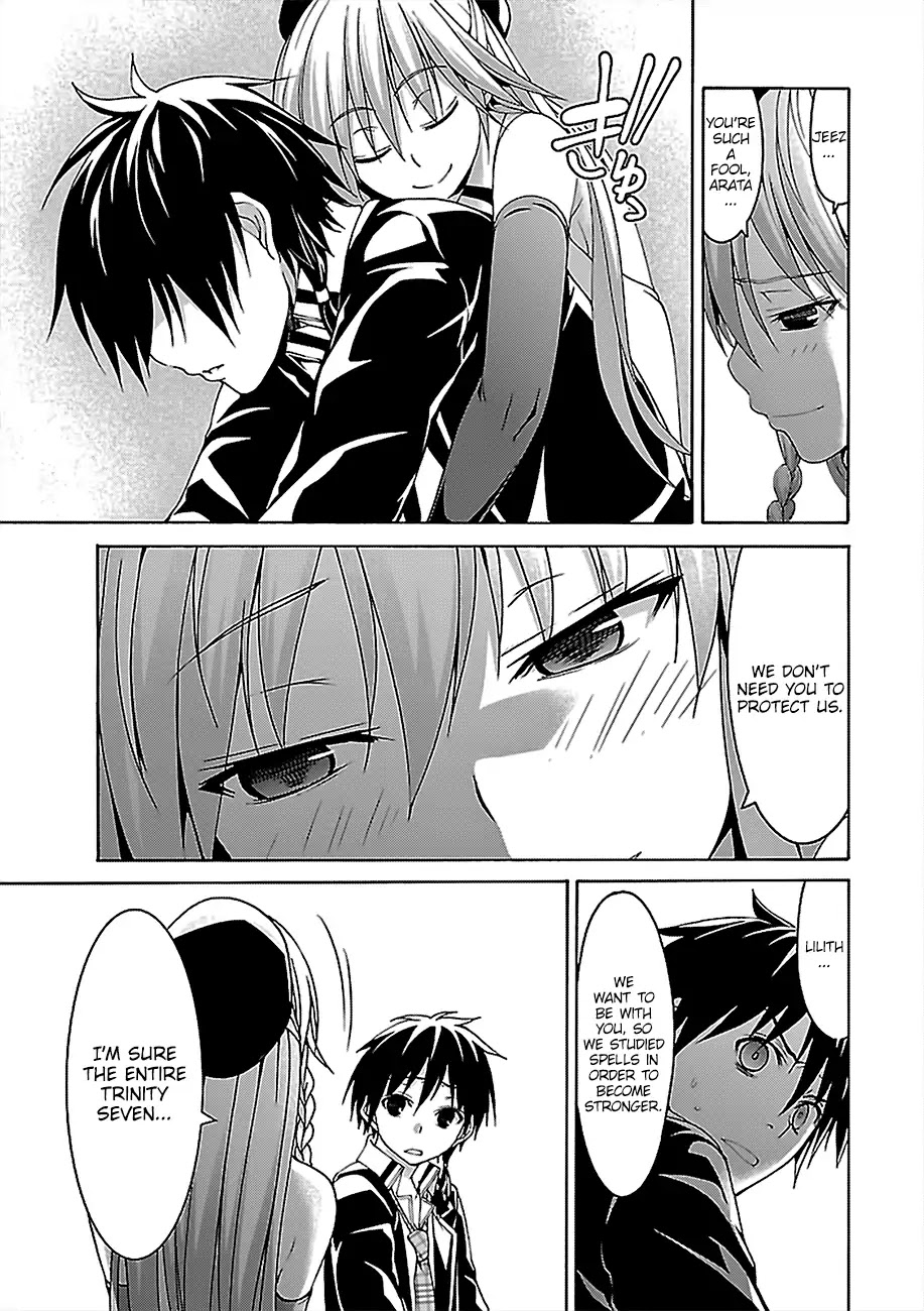 Trinity Seven: 7-Nin no Mahoutsukai Chapter 76 page 32 - Chapter 76: Plotter and Detector