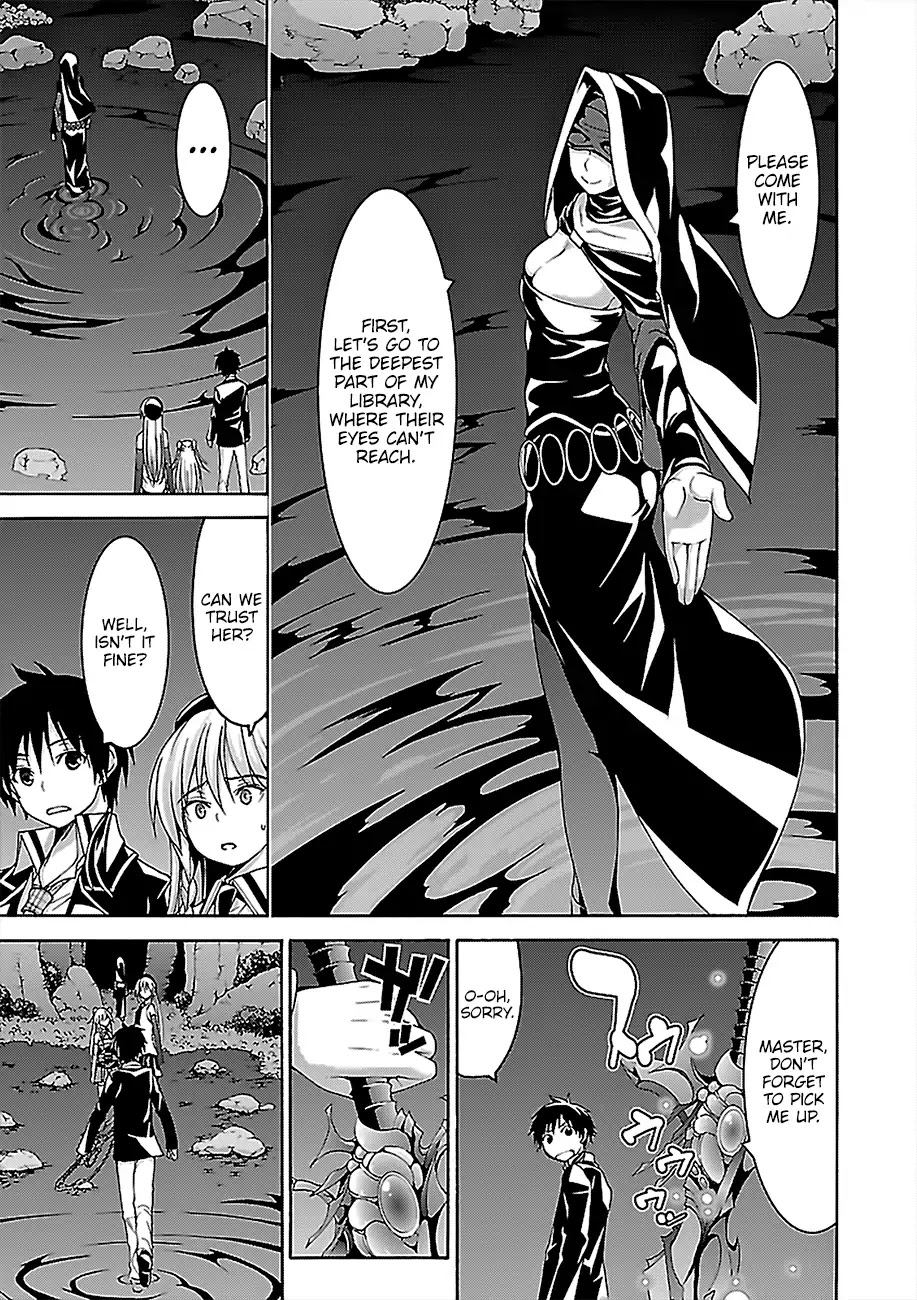 Trinity Seven: 7-Nin no Mahoutsukai Chapter 77 page 18 - Chapter 77: Paladins and Priestess Attack