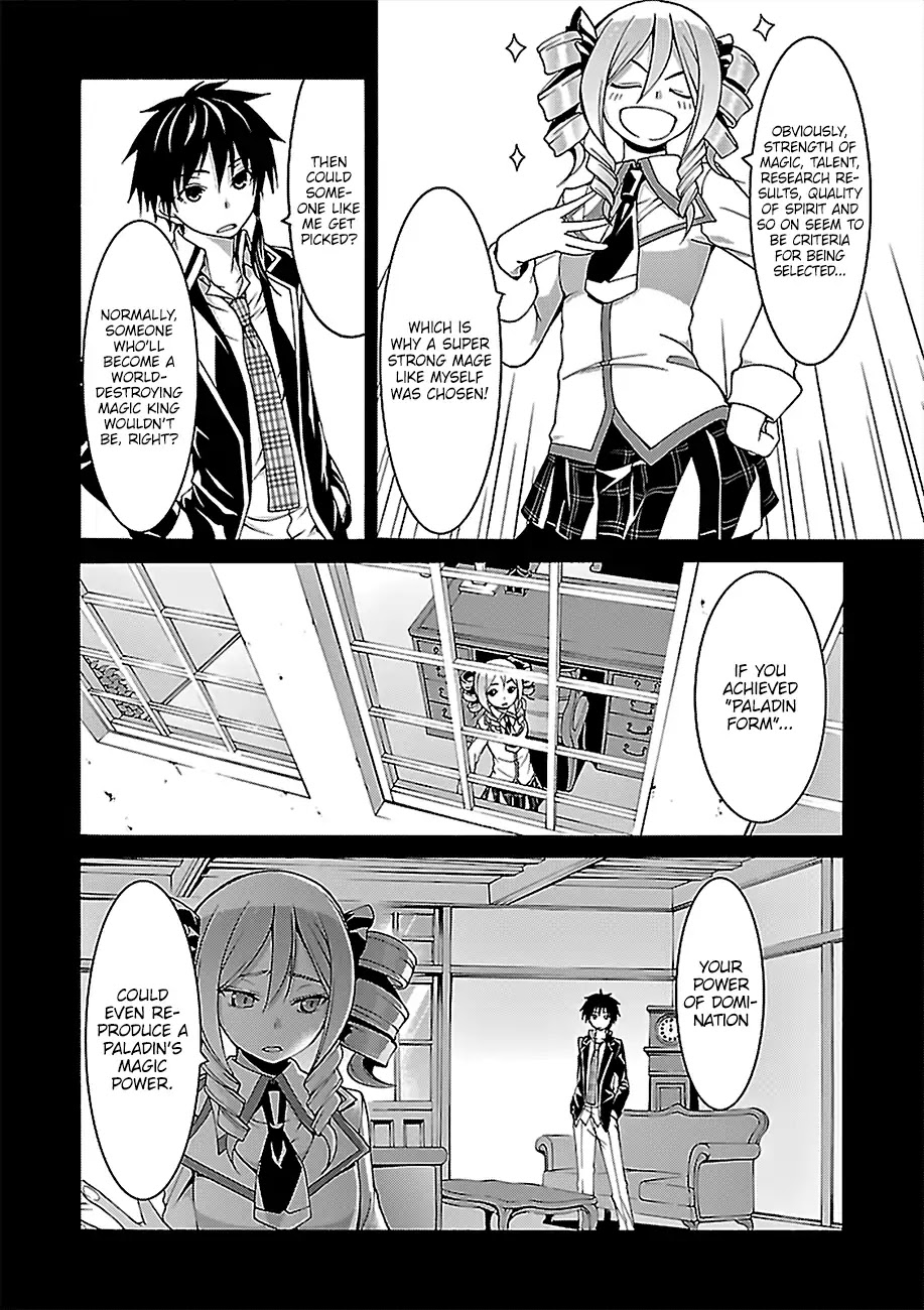Trinity Seven: 7-Nin no Mahoutsukai Chapter 77 page 9 - Chapter 77: Paladins and Priestess Attack