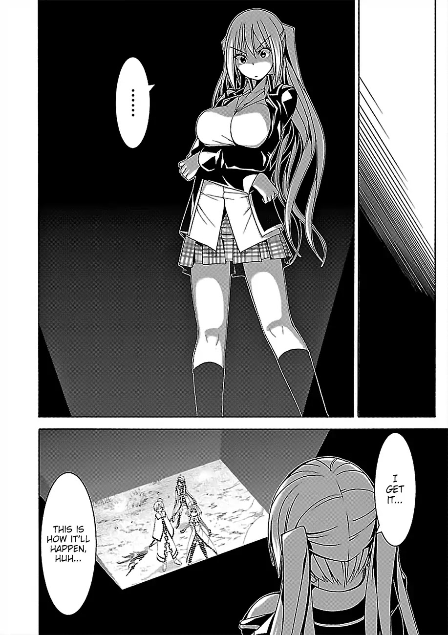 Trinity Seven: 7-Nin no Mahoutsukai Chapter 78 page 17 - Chapter 78: Trinity GIrls and Demon Clown