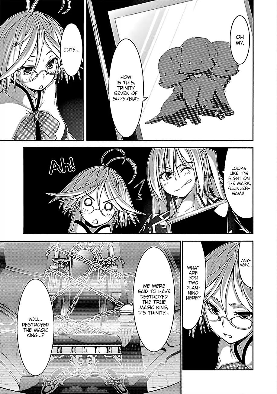 Trinity Seven: 7-Nin no Mahoutsukai Chapter 78 page 20 - Chapter 78: Trinity GIrls and Demon Clown