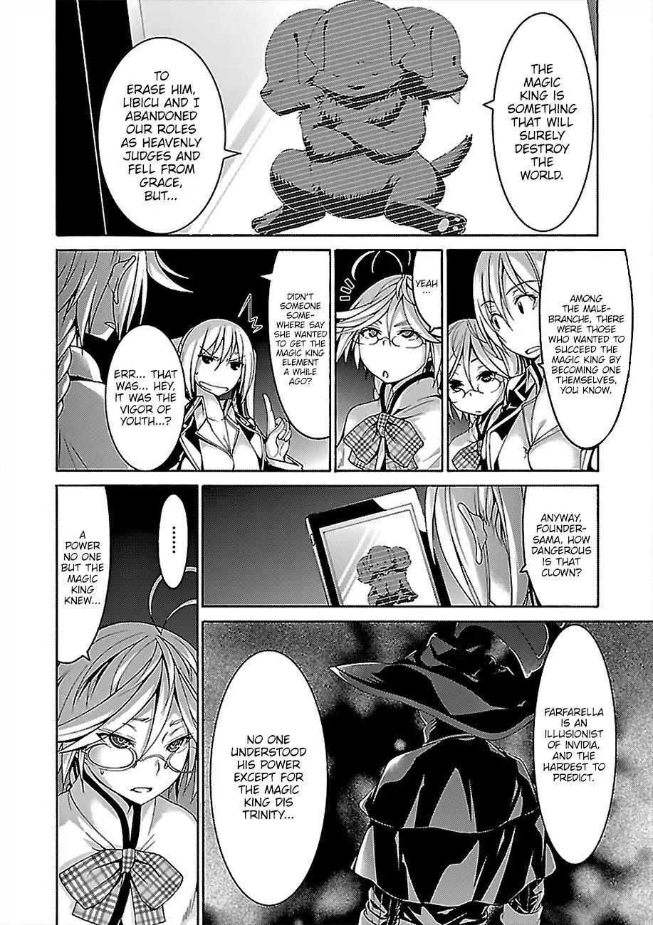 Trinity Seven: 7-Nin no Mahoutsukai Chapter 78 page 21 - Chapter 78: Trinity GIrls and Demon Clown