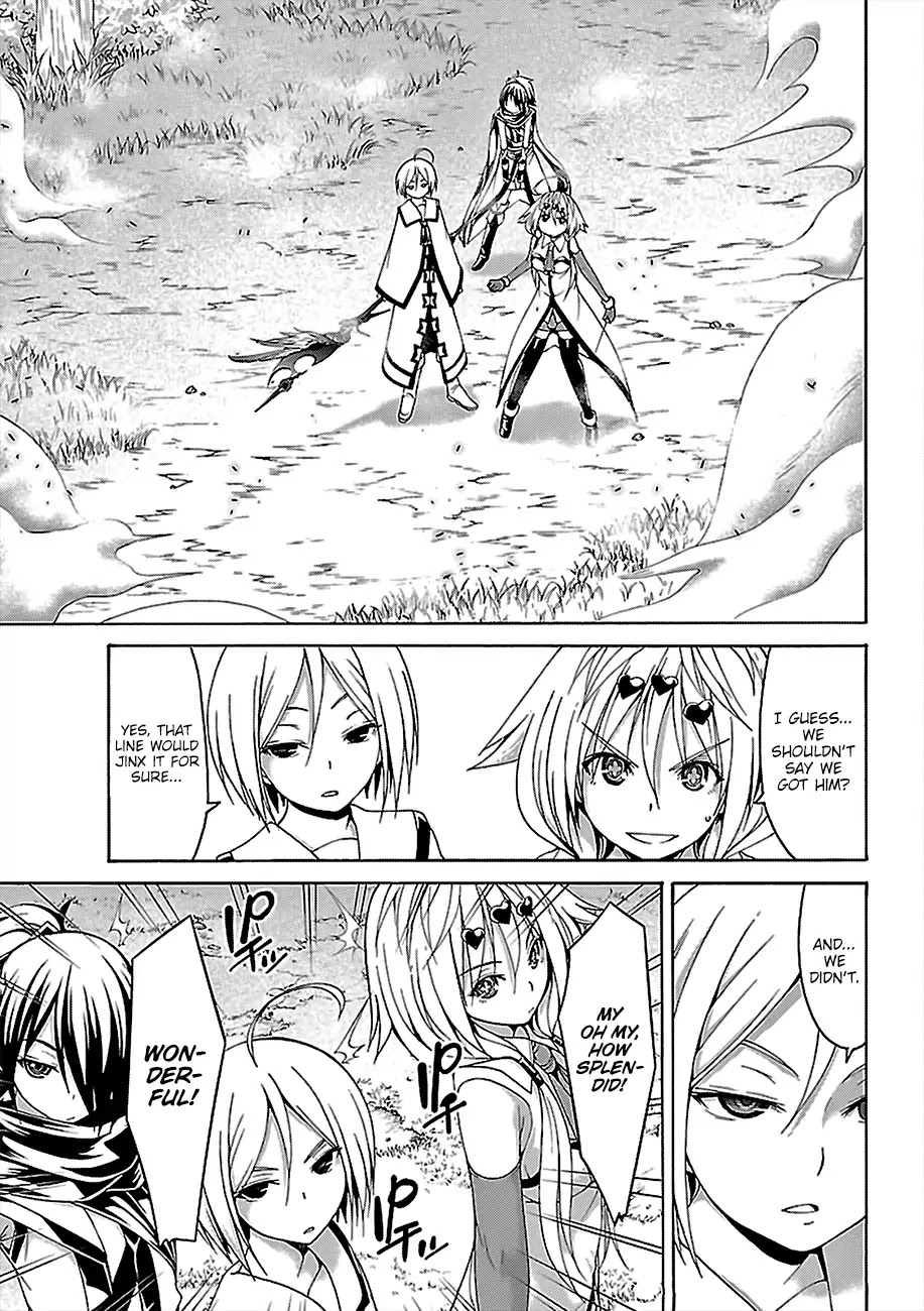 Trinity Seven: 7-Nin no Mahoutsukai Chapter 78 page 22 - Chapter 78: Trinity GIrls and Demon Clown