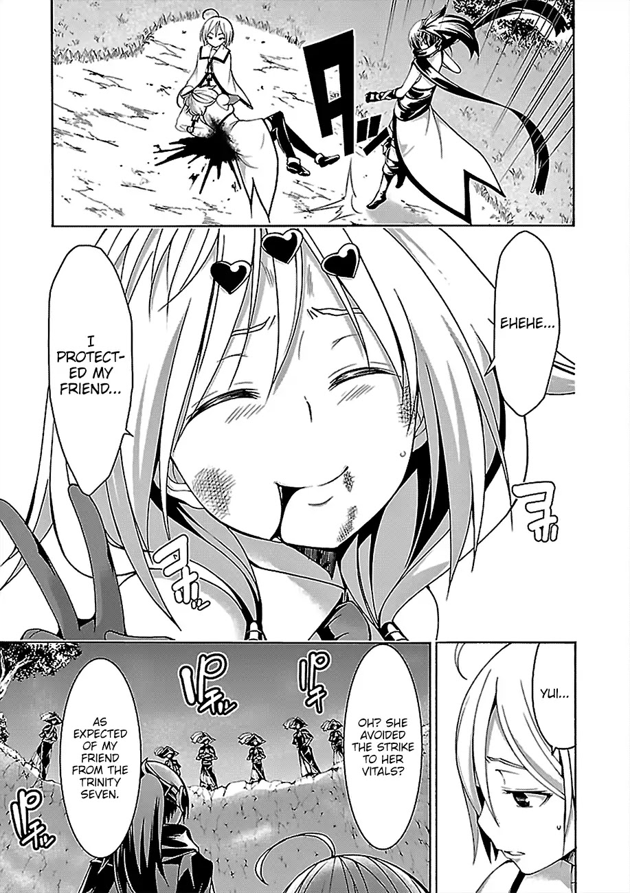 Trinity Seven: 7-Nin no Mahoutsukai Chapter 78 page 32 - Chapter 78: Trinity GIrls and Demon Clown