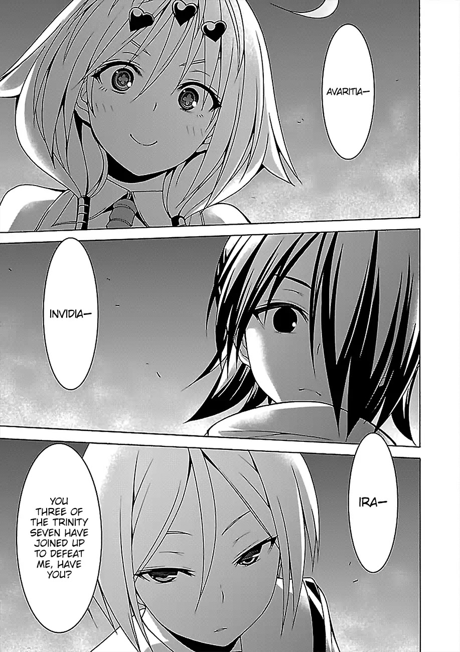 Trinity Seven: 7-Nin no Mahoutsukai Chapter 78 page 4 - Chapter 78: Trinity GIrls and Demon Clown