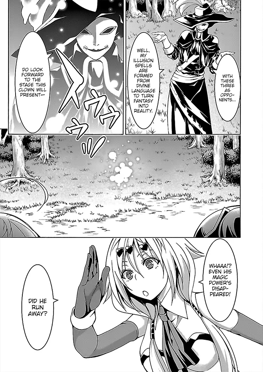 Trinity Seven: 7-Nin no Mahoutsukai Chapter 78 page 8 - Chapter 78: Trinity GIrls and Demon Clown