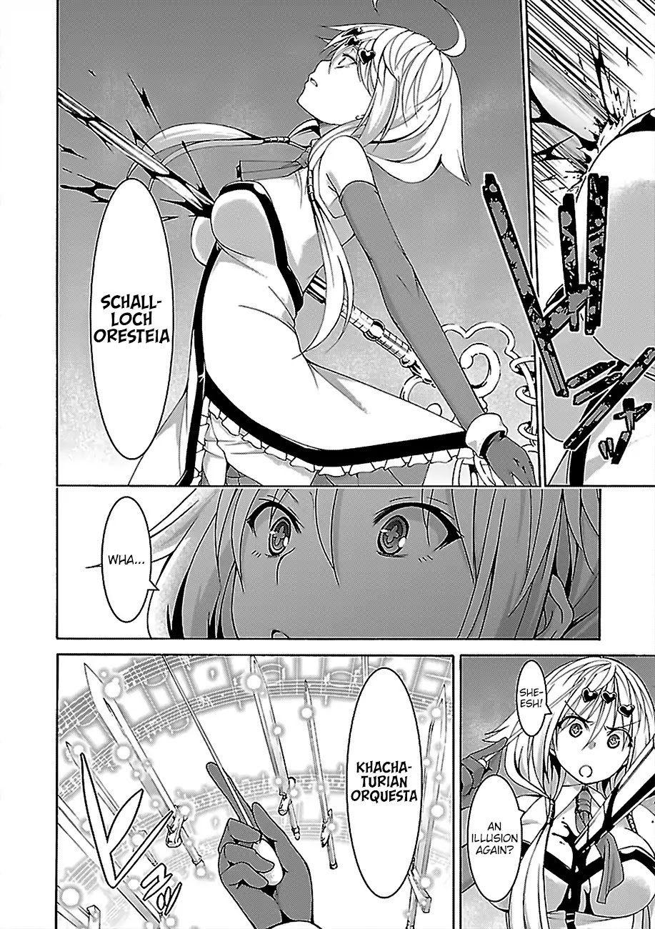 Trinity Seven: 7-Nin no Mahoutsukai Chapter 78 page 9 - Chapter 78: Trinity GIrls and Demon Clown