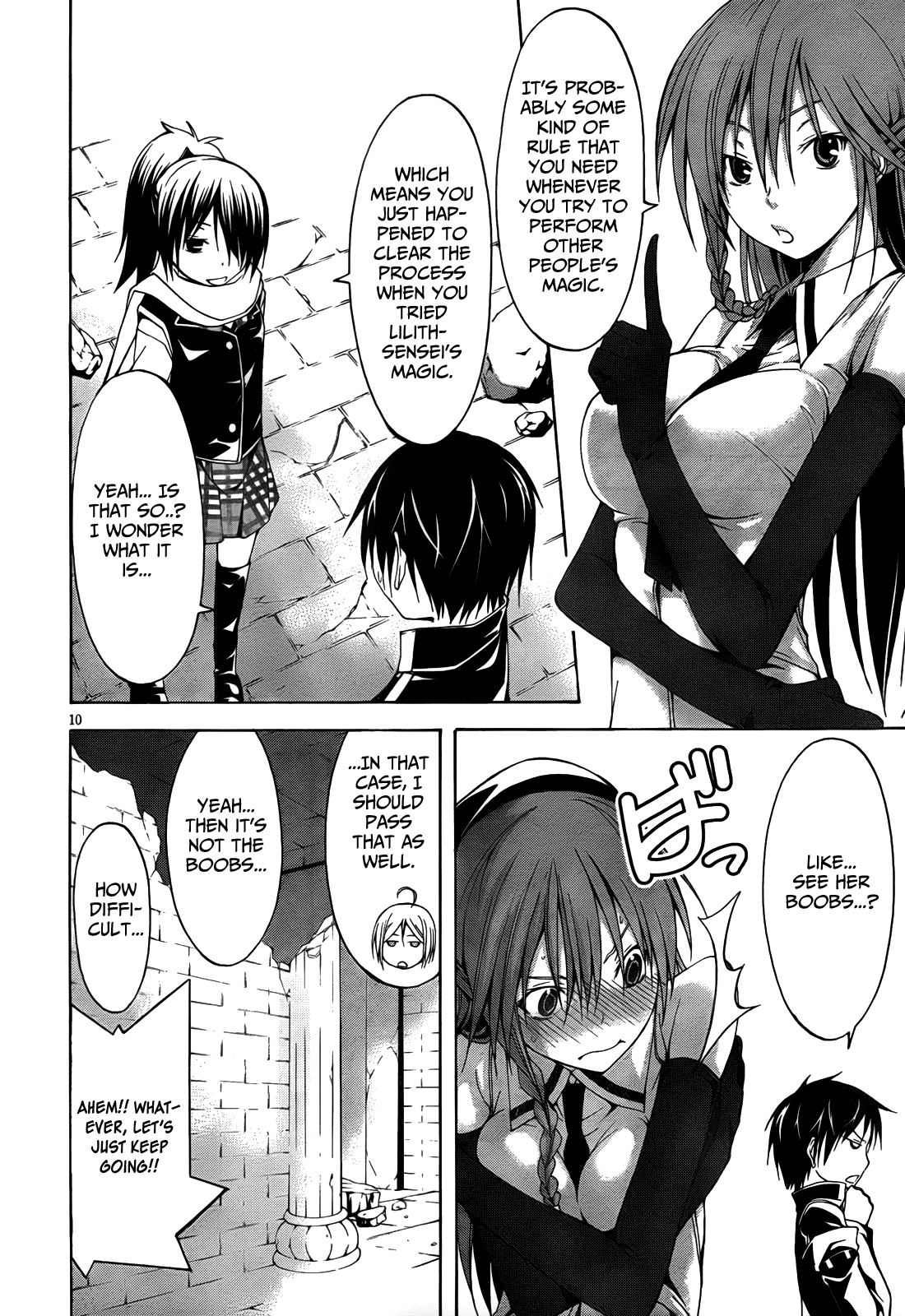 Trinity Seven: 7-Nin no Mahoutsukai Chapter 8 page 12 - Chapter 8: Macro Spell & Exciting