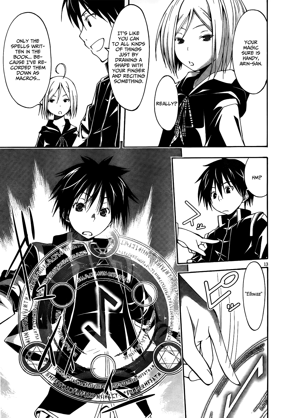 Trinity Seven: 7-Nin no Mahoutsukai Chapter 8 page 15 - Chapter 8: Macro Spell & Exciting