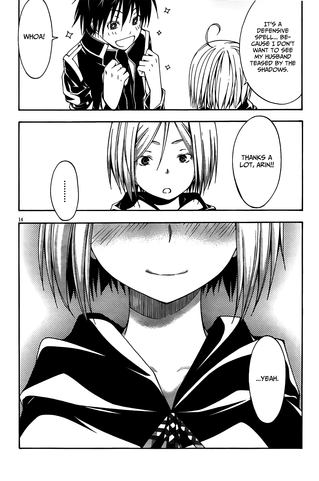 Trinity Seven: 7-Nin no Mahoutsukai Chapter 8 page 16 - Chapter 8: Macro Spell & Exciting