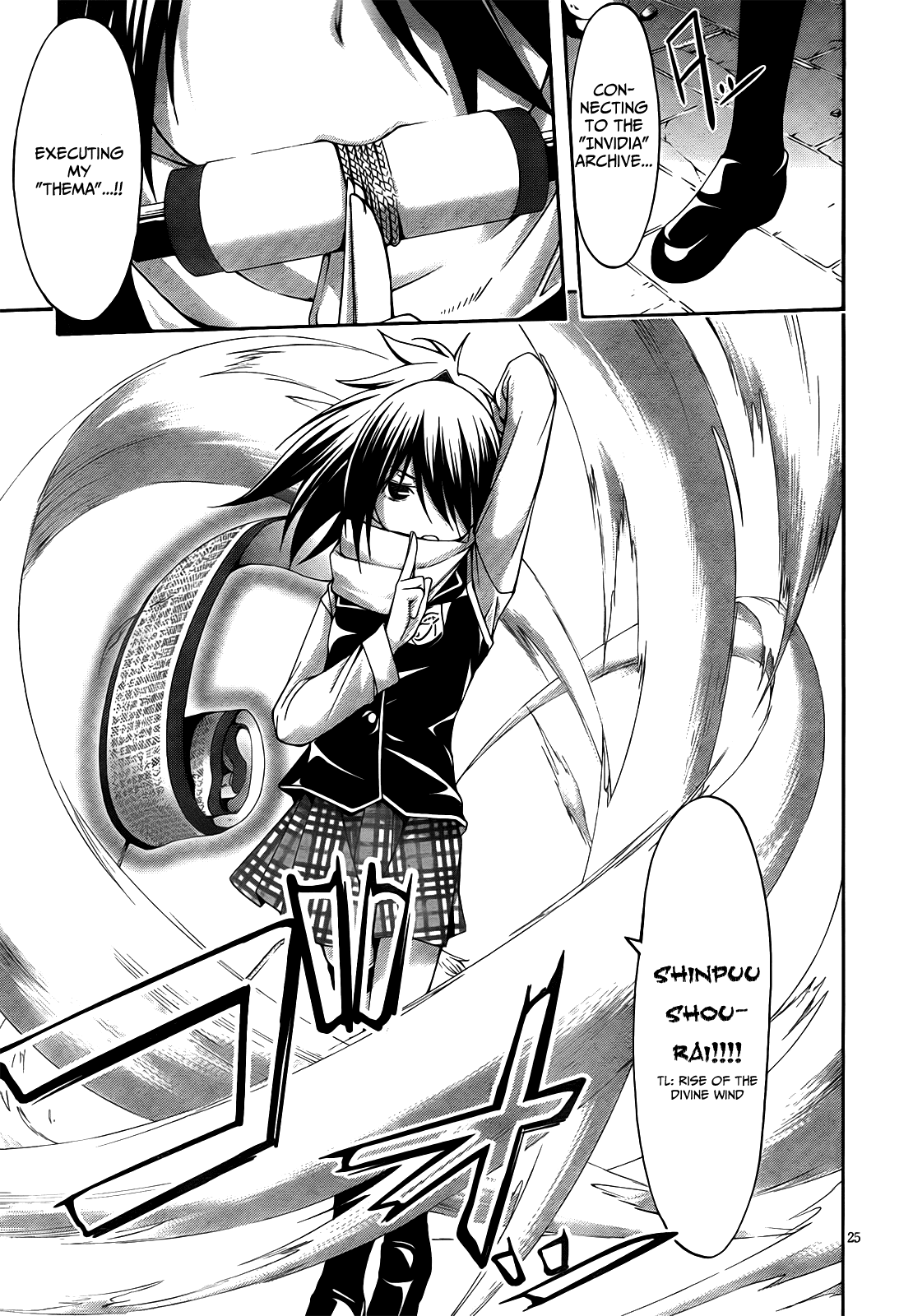 Trinity Seven: 7-Nin no Mahoutsukai Chapter 8 page 27 - Chapter 8: Macro Spell & Exciting